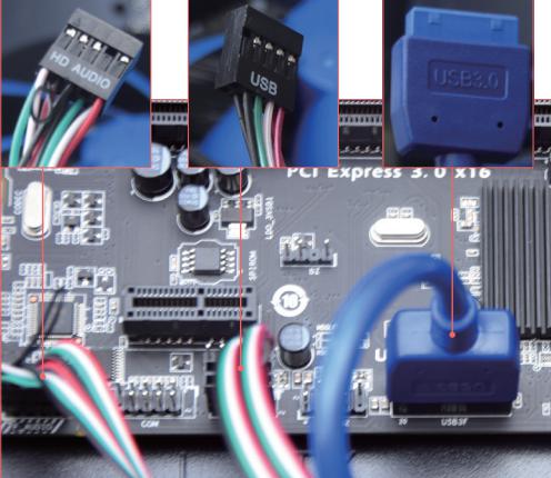 机箱内的各种线缆安装步骤