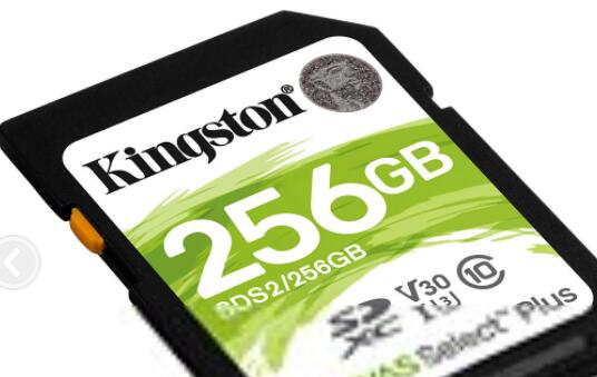 金士顿通过Canvas Select Plus改进了microSD和SD卡阵容
