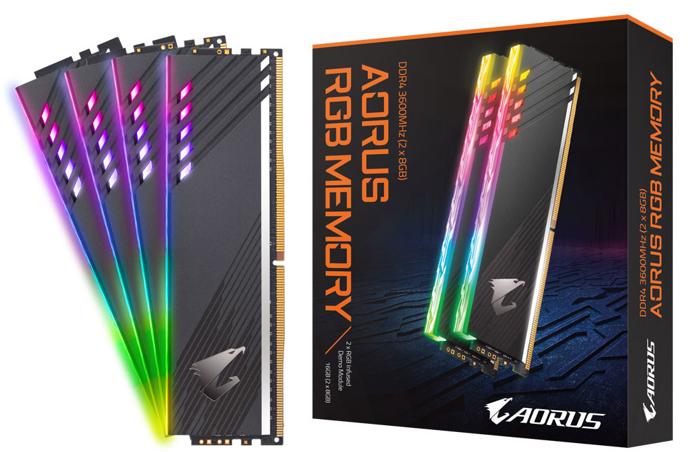 技嘉推出具有AORUS Memory Boost功能的AORUS RGB内存
