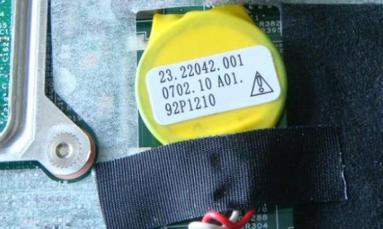 电脑主板为什么不取消电池