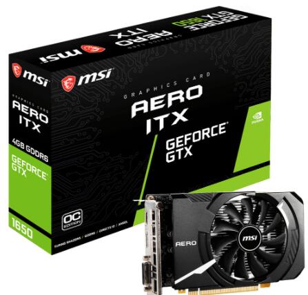 微星宣布GeForce GTX 1650 D6系列图形卡