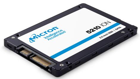 美光推出基于QLC NAND闪存的新型5210 ION数据中心SSD
