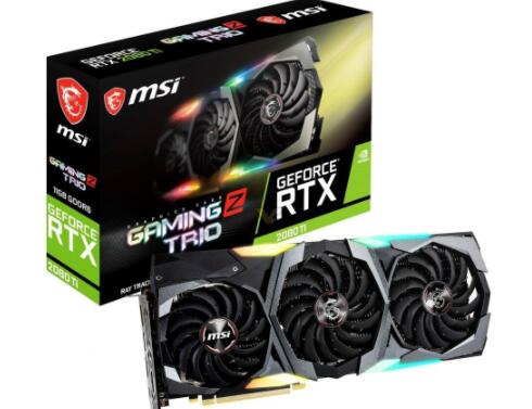 微星宣布全新GeForce RTX 2080 Ti GAMING Z TRIO具有强大的快速存储功能