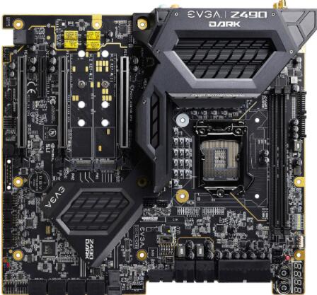 EVGA发布Z490 DARK和Z490 FTW主板