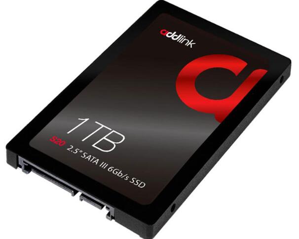 Addlink推出S20M SATA 2.5英寸SSD系列