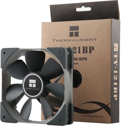 Thermalright推出TY-121BP FDB低阻抗风扇