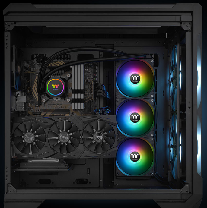 Thermaltake推出新型ARGB TH系列AIO液体冷却器