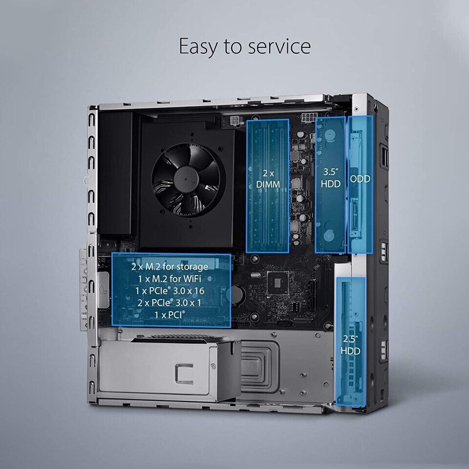 华硕推出ExpertCenter D500SA超紧凑型PC