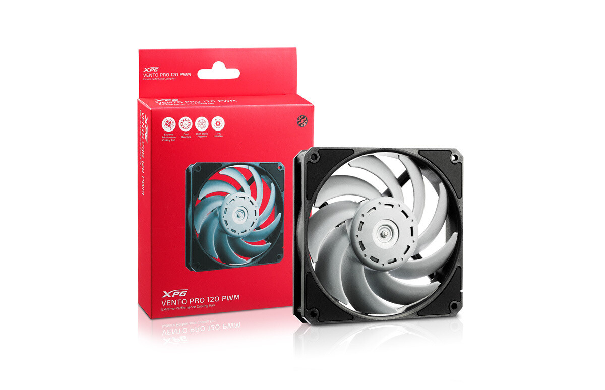 XPG推出VENTO PRO 120 PWM风扇