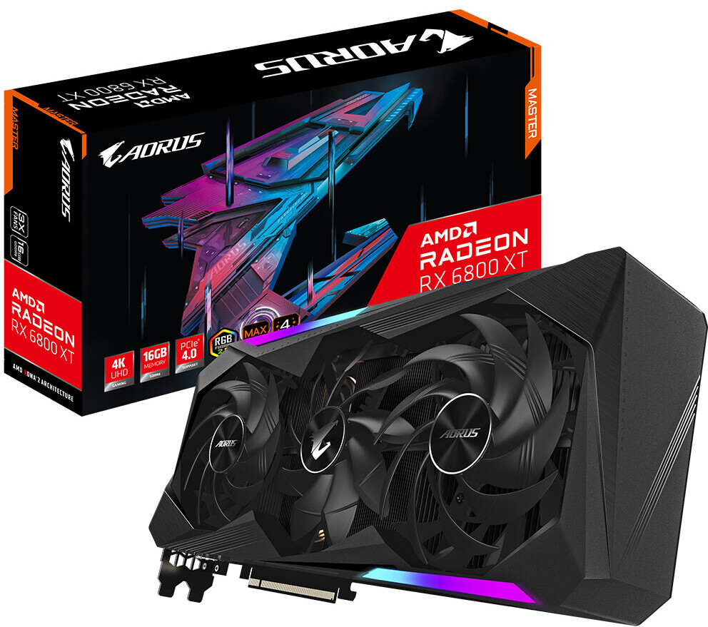 技嘉发布Radeon RX 6800系列AORUS主控和游戏OC图形卡