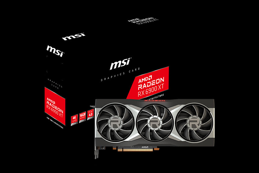 微星宣布其Radeon RX 6900 XT系列图形卡
