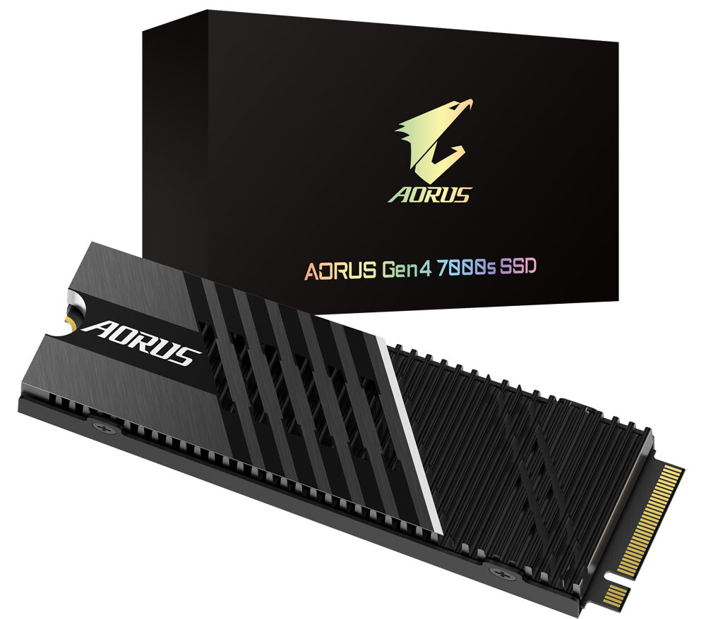 技嘉发布AORUS Gen4 7000s M.2 NVMe SSD