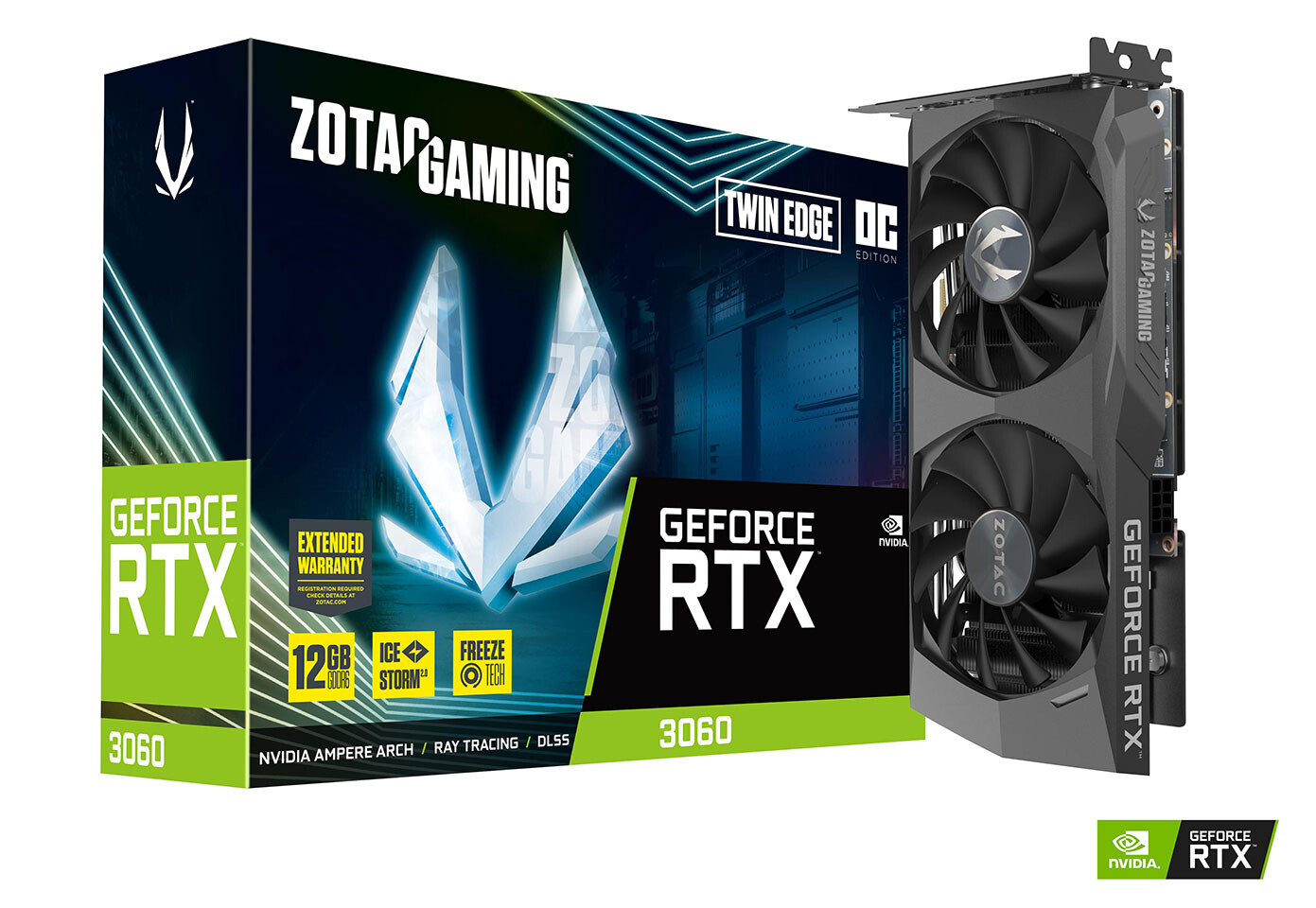 ZOTAC宣布其GeForce RTX 3060图形卡系列