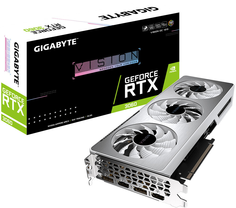 技嘉发布GeForce RTX 3060系列显卡