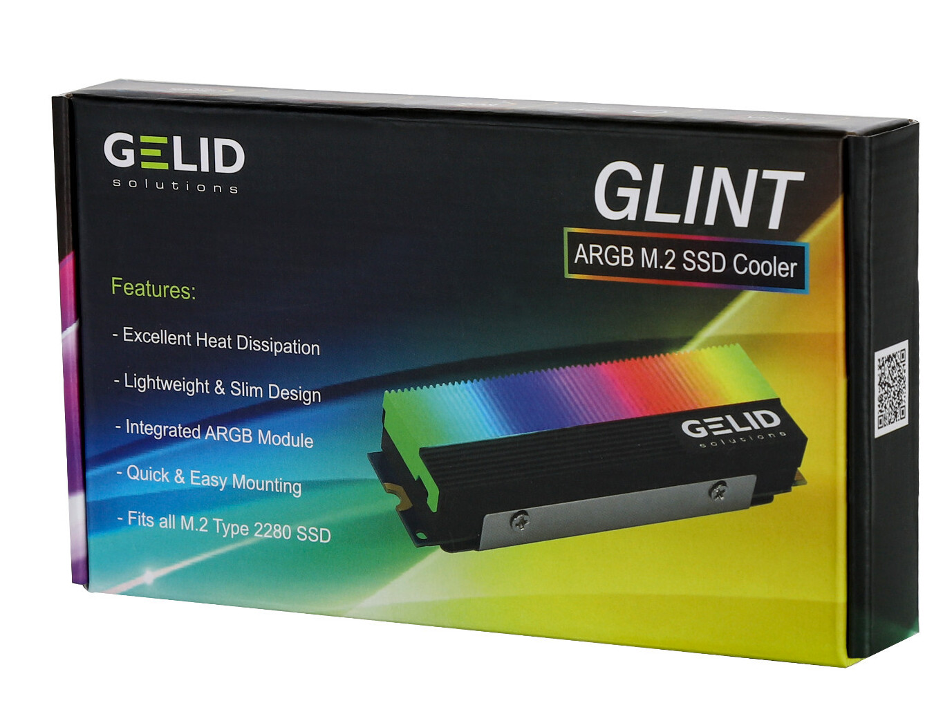 GELID宣布Glint ARGB M.2 SSD散热器