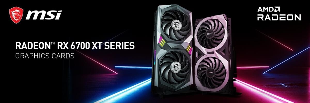 微星发布定制Radeon RX 6700 XT图形卡