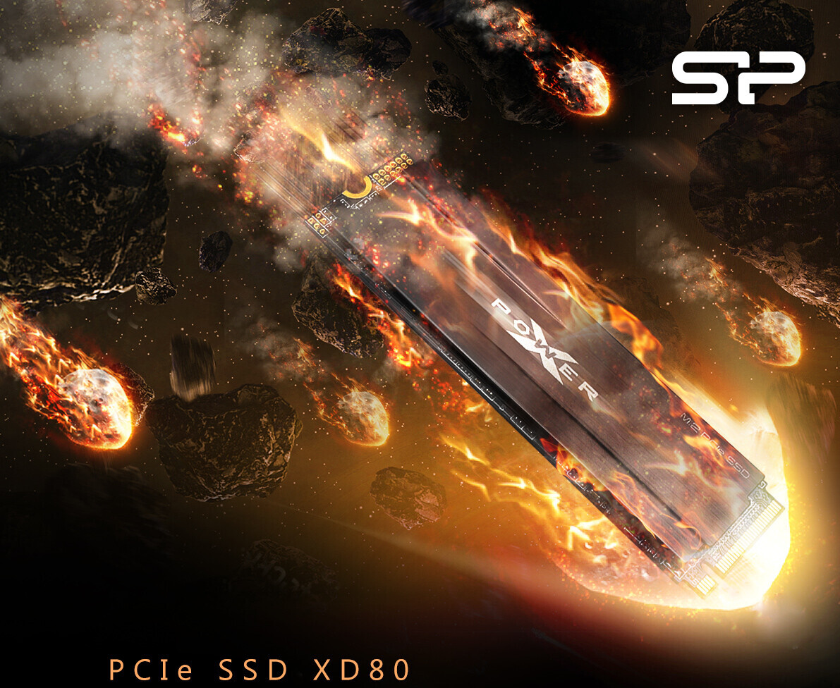Silicon Power发布XD80 PCIe Gen3 M.2 SSD