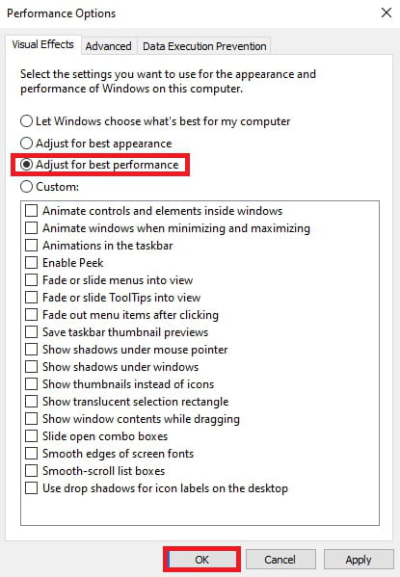 Windows 10视觉效果
