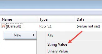 Windows10字符串值