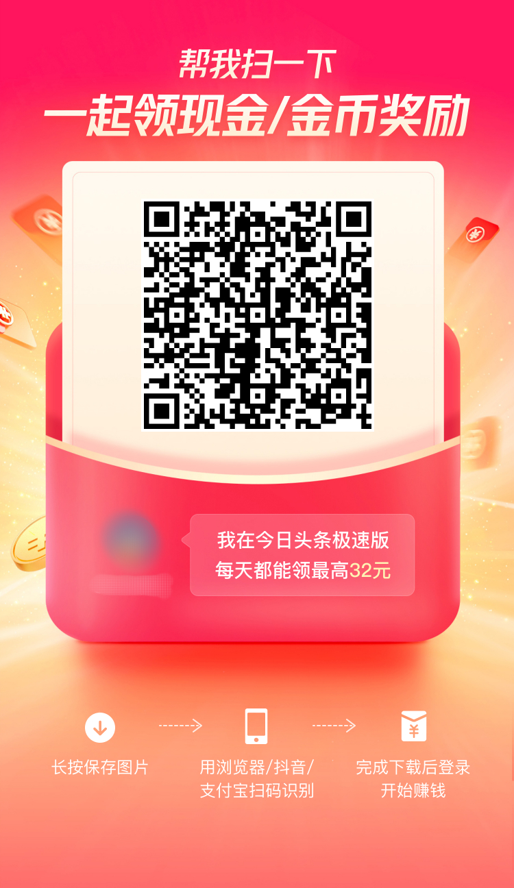 头条搜索极速版二维码