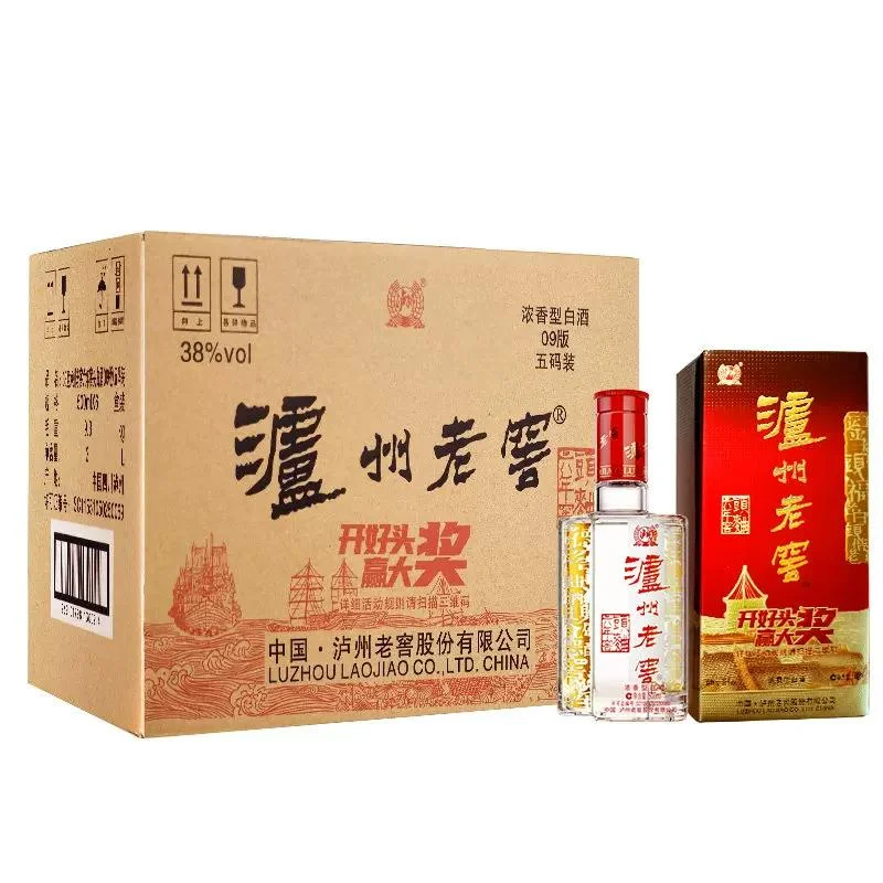 泸州老窖 六年窖头曲38度整箱500ml*6瓶浓香型白酒 375.44元