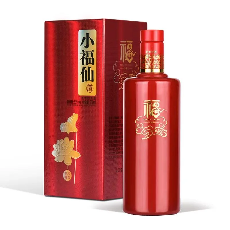 小糊涂仙小福仙52度浓香型白酒 红瓶喜宴装6瓶 216元