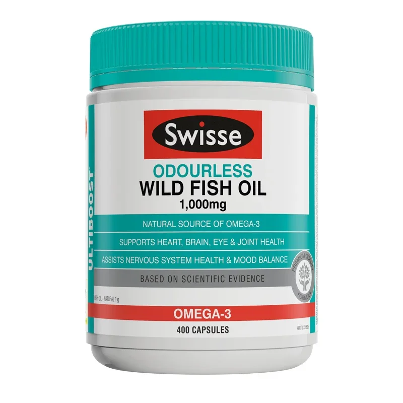 Swisse斯维诗高浓度深海鱼油胶囊omega3成人护心脑眼呵护健康直播 109元